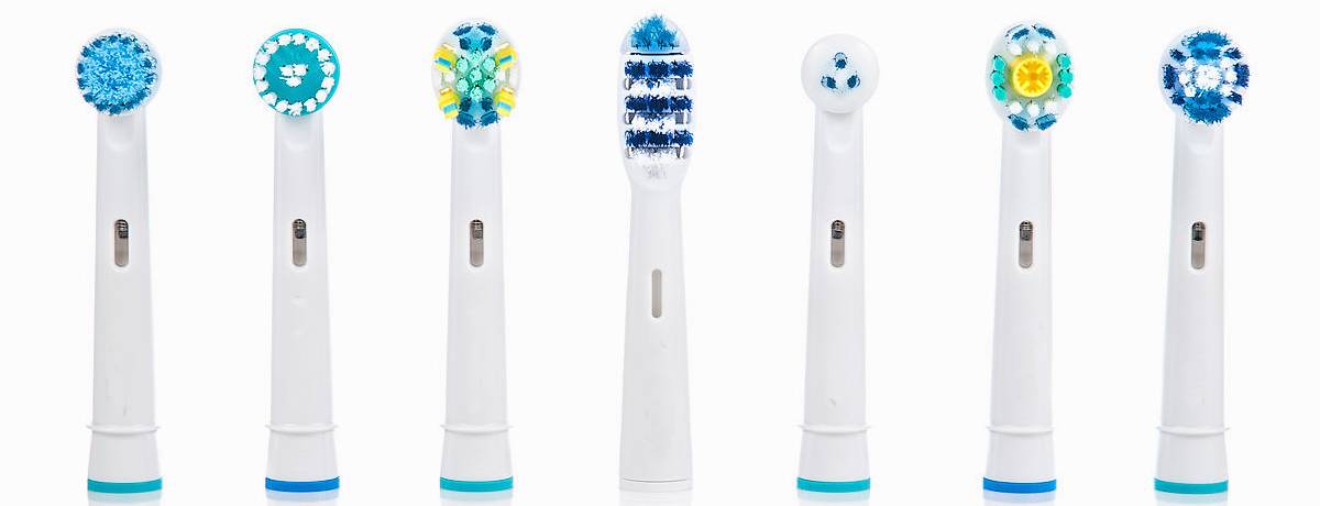 Range of toothbrushes